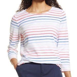 Ashby Isles Coastal Bliss Stripe Cotton T-Shirt